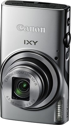 Canon Compact Digital Camera IXY 640 Silver 12x Optical Zoom