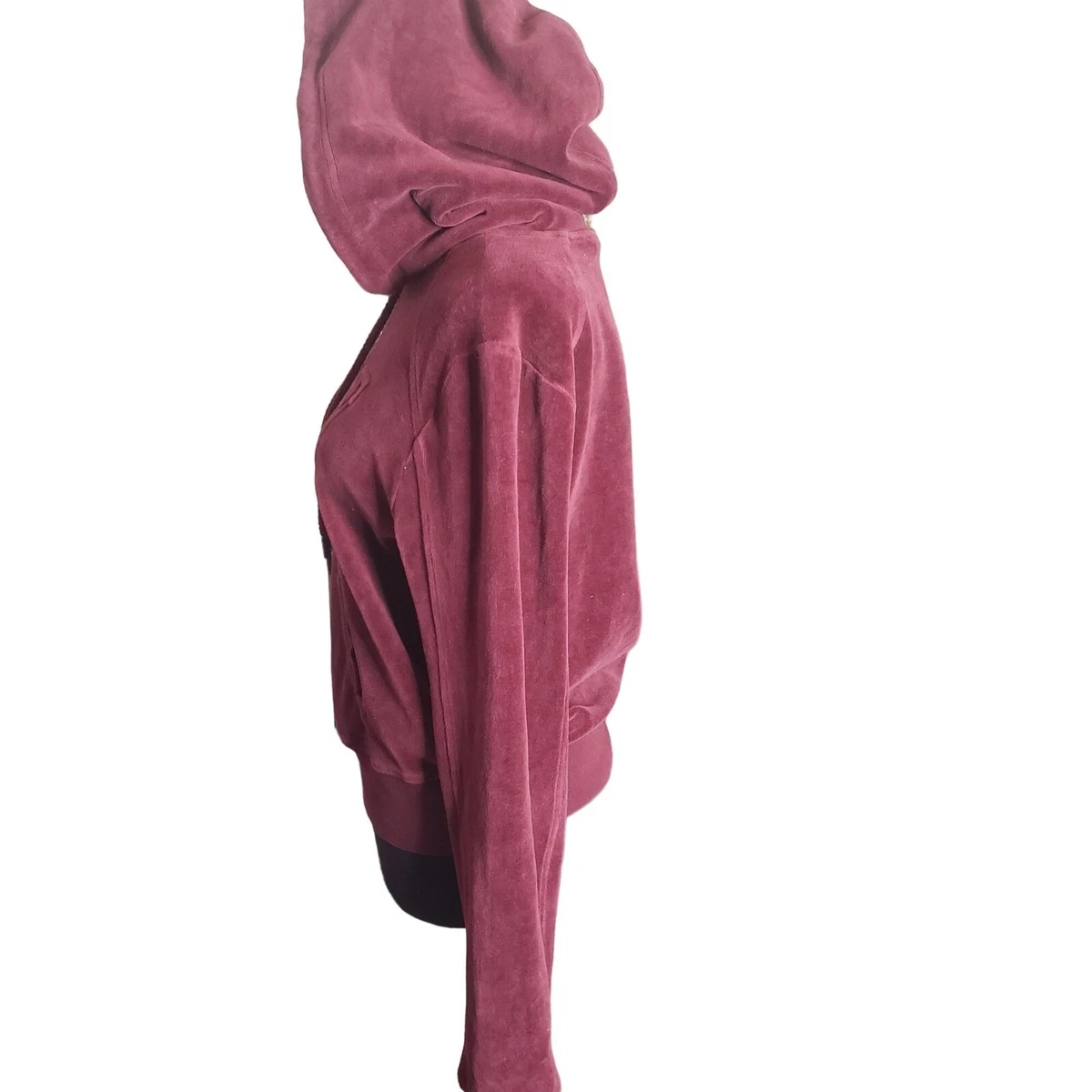 Fenty top velour hoodie