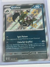 Grafaiai 190/091 Paldean Fates Baby Shiny Holo Rare Pokémon Scarlet & Violet