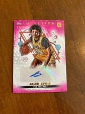 Jalen Lewis 2022 Topps Inception OTE Magenta Auto IA-JL1 YNG Dreamerz /99