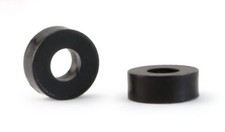 NSR 4858 3/32 Plastic axle spacers 2mm, Black, 10/pk
