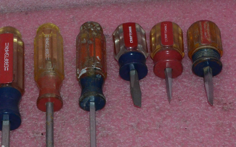 14 Vintage Craftsman Screwdriver Lot. - Image 3 of 4