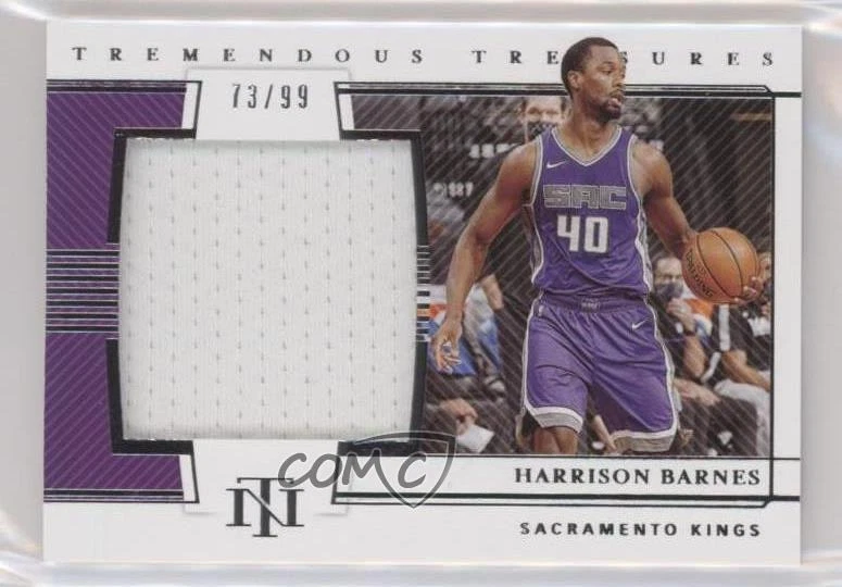 2020-21 Panini National Treasures Tremendous /99 Harrison Barnes