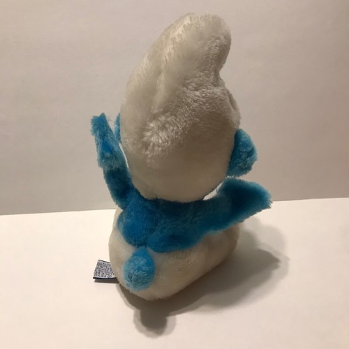 Vintage Smurf Plush By Wallace Berrie & Co, 8” Tall, Peyo 1980 - Picture 2 of 4