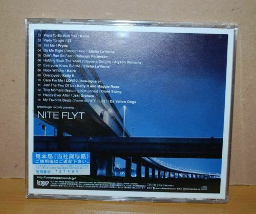 VA Brownsugar Records Presents Nite Flyt Japan CD IOCB-11061 - Picture 2 of 2