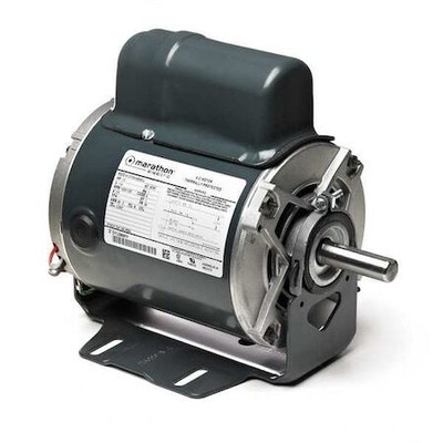 Leeson 056C17d5339 Capacitor-Start General Purpose Motor, 1 Hp Hp, 115/230V Ac