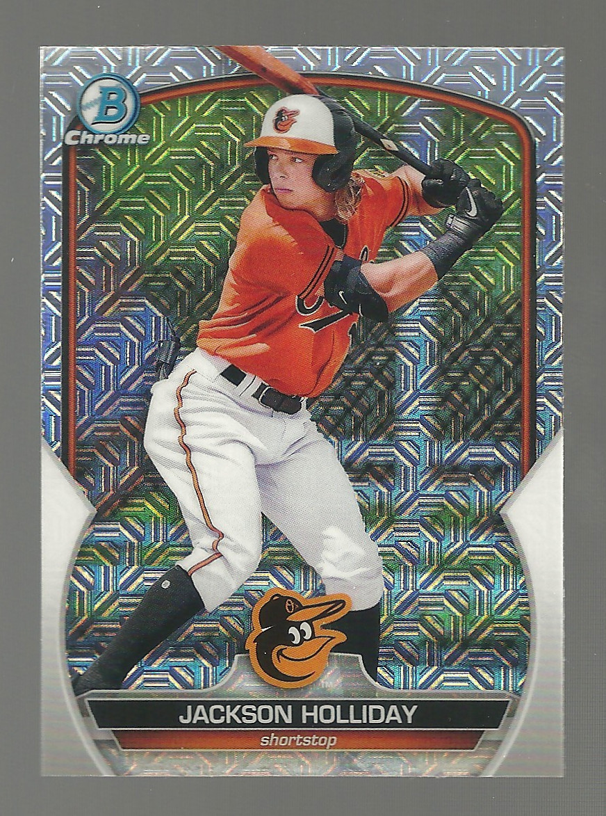 2023 Bowman - Chrome Prospects  Mojo Refractor #BCP-20 Jackson Holliday (RC)