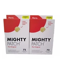 Hero Mighty Patch Original Blemish Treatment -72 Count Lot of 2 exp 2027