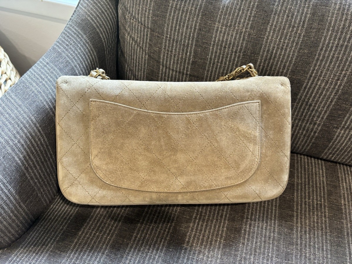 Chanel Suede Maxi flap 2026 NEW Matthieu Blazy View 3
