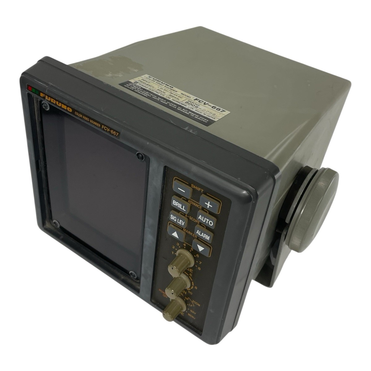 FURUNO FCV-667 Color Video Sounder Fishfinder Sonar Untested | eBay