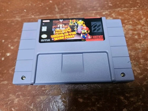 New ListingSuper Mario RPG: Legend of the Seven Stars SNES 1996 Authentic Cartridge ONLY-EX