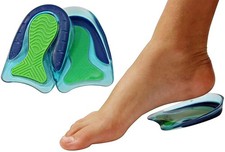 Sport Traction Shock Absorbing Lightweight Gel Heel Cups for Kid's with Sensi...