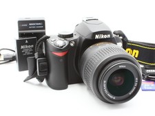 Nikon D60 Digital Camera AF-S DX NIKKOR 18-55mm f/3.5-5.6G VR Lens JAPAN  Exc 4  