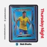 2024 PANINI OBSIDIAN #55 SAVINHO ELECTRIC ETCH NEON BLUE FLOOD /15