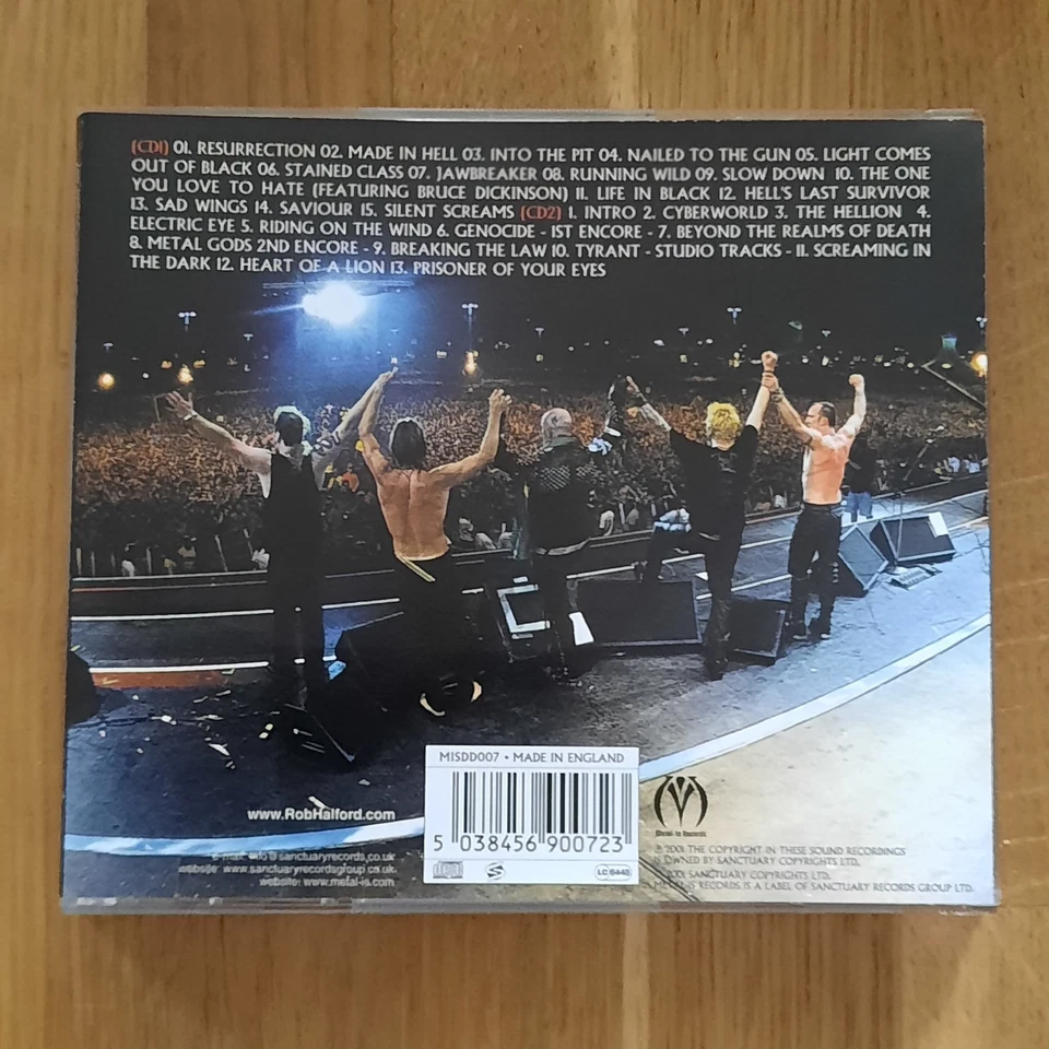 Rob Halford - Live Insurrection - 2 CD - Sehr Guter Zustand ...2001-UK Press - Bild 3 von 3