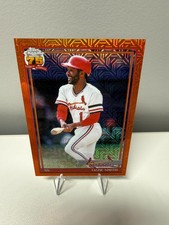 Ozzie Smith 2026 Topps Series 1 75 Years of Baseball Silver Pack Orange /25