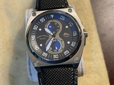 Tommy Bahama Quartz 2 Register Chronograph RELAX - Black / Blue - All Orig - VGC