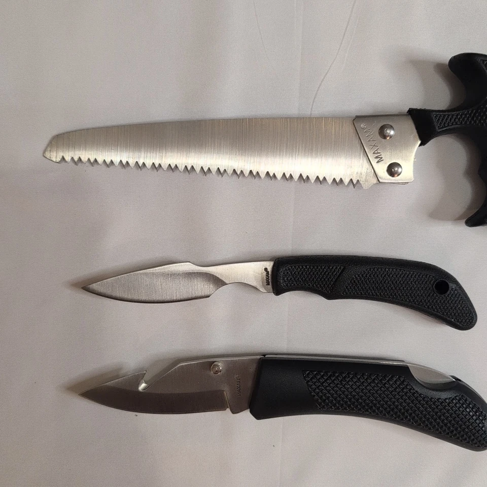 Juego de cuchillos de caza Maxam de 3 piezas Foto 3 de 4