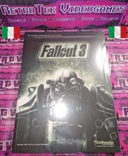 🌟 🇮🇹 FALLOUT 3 GUIDA STRATEGICA UFFICIALE EDIZIONE ITALIANA *RI-SIGILLATA* 🌟