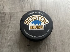 Boston Bruins Hockey Puck – Hockey Hall of Fame Museum Souvenir