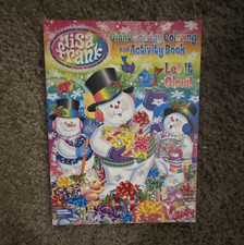 Lisa Frank Giant Holiday Coloring and Activity Book Let It Glow