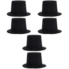 3 Count Doll Hat Craft Dolls Accessories Mini Top Miniature Hats for