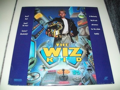 THE WIZ KID Laserdisc LD BRAND NEW ULTRA RARE GREAT FILM MARTIN FORBES STARS!