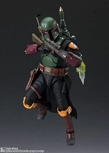 Figura de acción Bandai S.H.Figuarts Boba Fett Guerra de las Galaxias El Libro de Boba Fett Foto 2 de 4