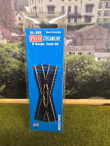 #7138 Peco SL-393 Streamline - N - Crossing C80 Small Ins. | Condition: New
