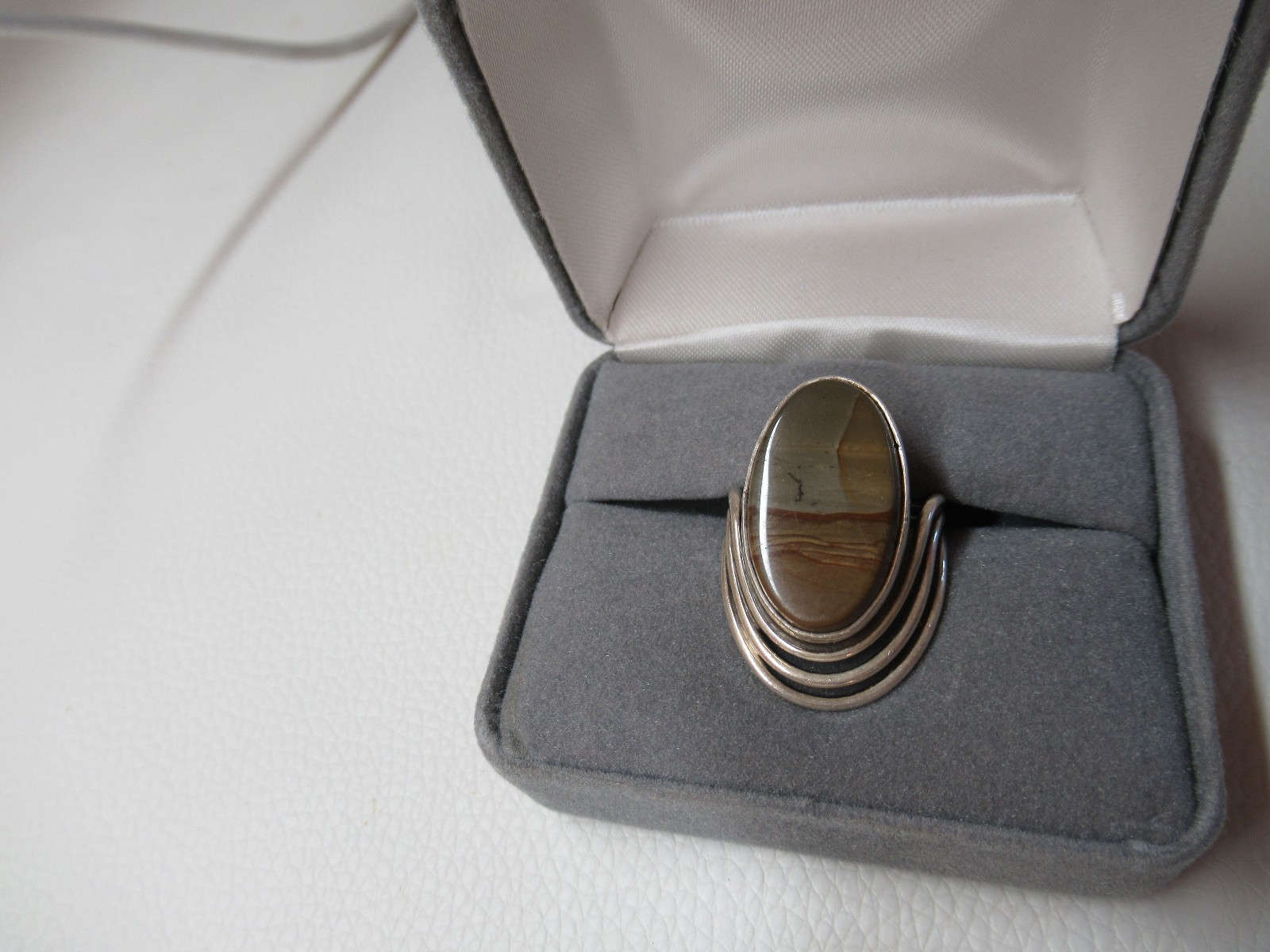 Signed Native American Solid 925 Sterling Silver … - image 4