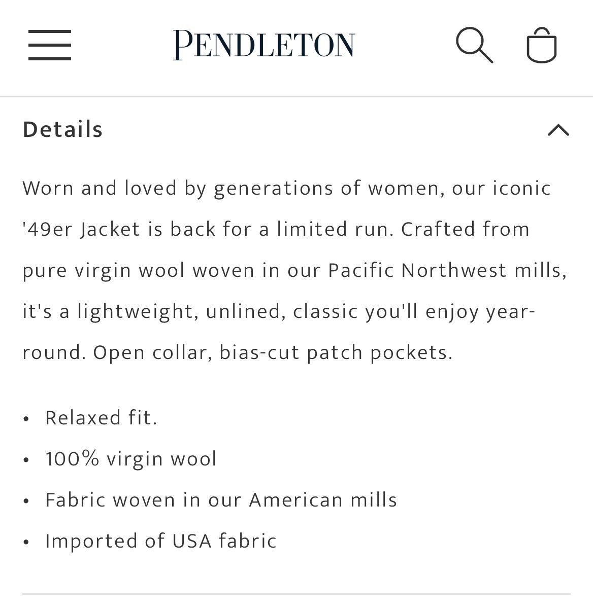 Classic Pendleton Red Plaid Wool Jacket Women’s  … - image 19