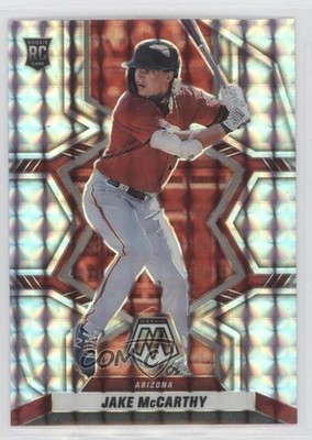 2022 Panini Mosaic Rookies Mosaic Prizm Jake McCarthy #203 Rookie RC 0w7