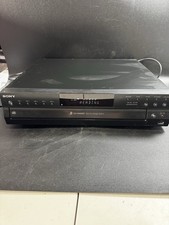 Sony CDP-CE500 5 Disc CD Changer USB Recorder Tested Working With Remote