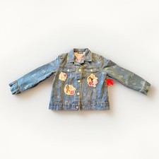 NWT Disney Princess Girls Denim Jacket Size 5T