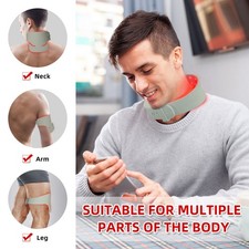 Red Infrared Light Therapy Phototherapy Pad Mat for Neck Body Wrap Pain Relief