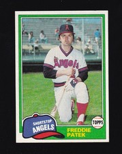 1981 Topps Freddie Patek #311 California Angels