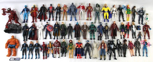 Gran Lote de 54 Figuras de Leyendas Marvel Hasbro ToyBiz - Imagen 1 de 9