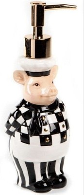 MacKenzie-Childs Chef's Pig Seifenspender