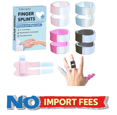 4Pcs Color Thumb Finger Splint, Trigger Finger Splints, Finger Brace,Injured Mal