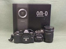 Olympus E-M10 II Mirrorless Camera Kit 16.05MP Dual Zoom Lenses 14-42mm  40-15