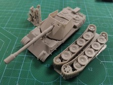 3D Printed 1/72 D Series self-propelled artillery 150 guns Scorpio Unpainted