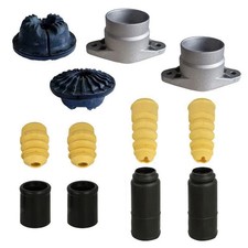 Set 4 cuscinetti a duomo serie premium anteriori posteriori adatti per Audi A4 8