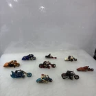 Hot Wheels  1990's vintage Motorcycle with Riders   - Lot Of 9