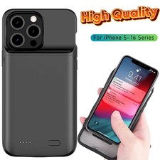 Battery Charger Case For iPhone 17 16 15 14 13 12 11 Power Bank Charging Cover