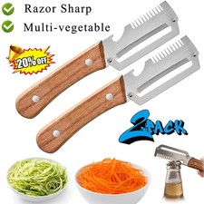 2PCS 2 in 1 Multi-Functional Vegetable Peeler...