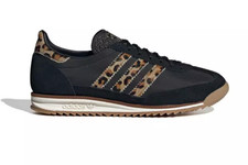 Adidas Women's Size 6.5 SL 72 OG Black Brown Preloved 'Leopard Print' JR1640 