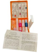 USSR Civilian AI-2 First Aid Kit Syringe Med Military Surplus Cold War Survival