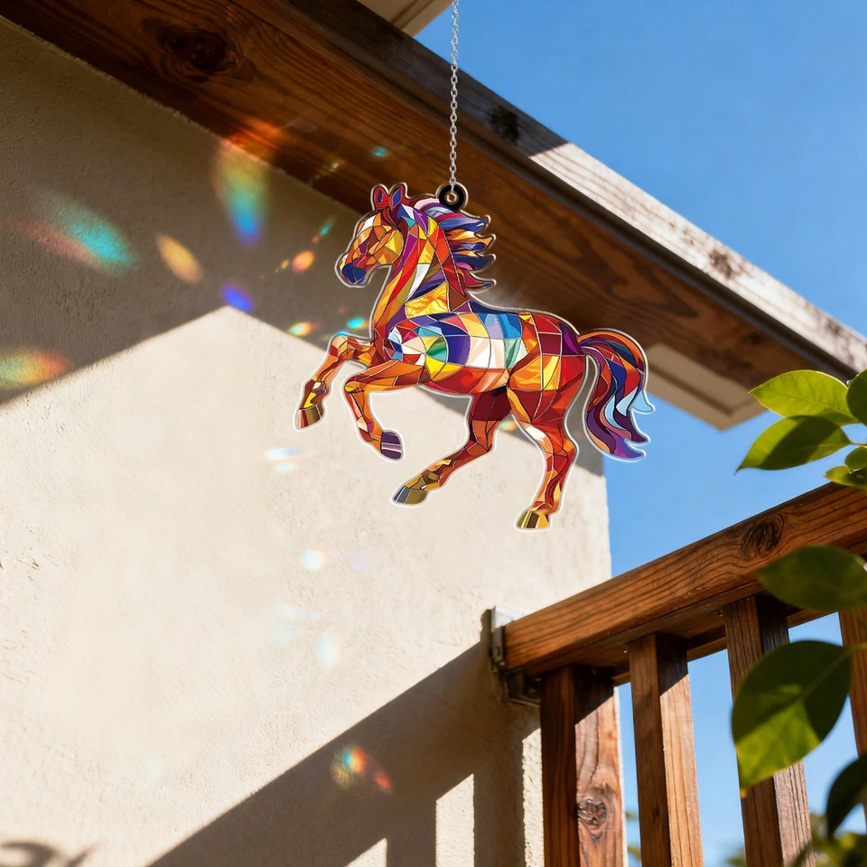 Horse Pendant Window Sun Capture Decoration Gift Decor Pendant For Horse Lovers - image 4 of 4