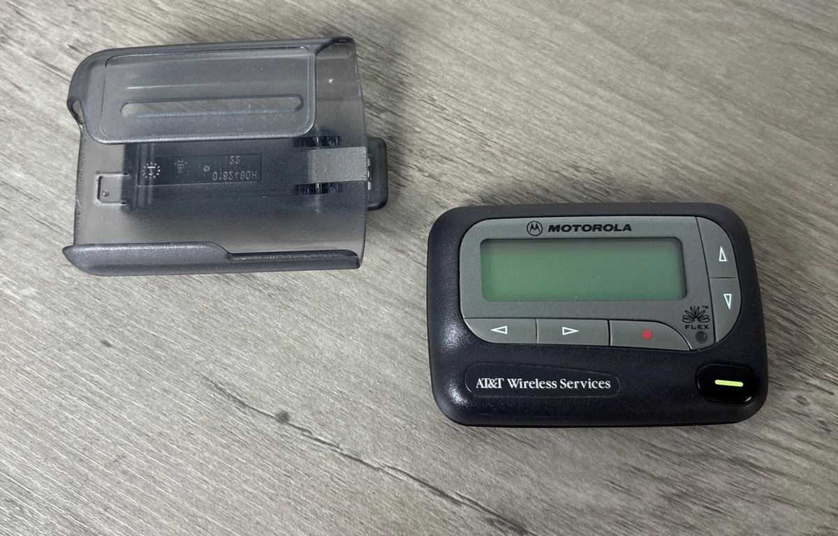 Bipeur Motorola Alltel Vintage Avec Clip, Fonctionne (occasion)
