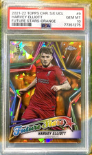 2022-23 Topps Chrome Sapphire Edition UEFA Club Competitions Soccer Cards Checklist and Odds 35